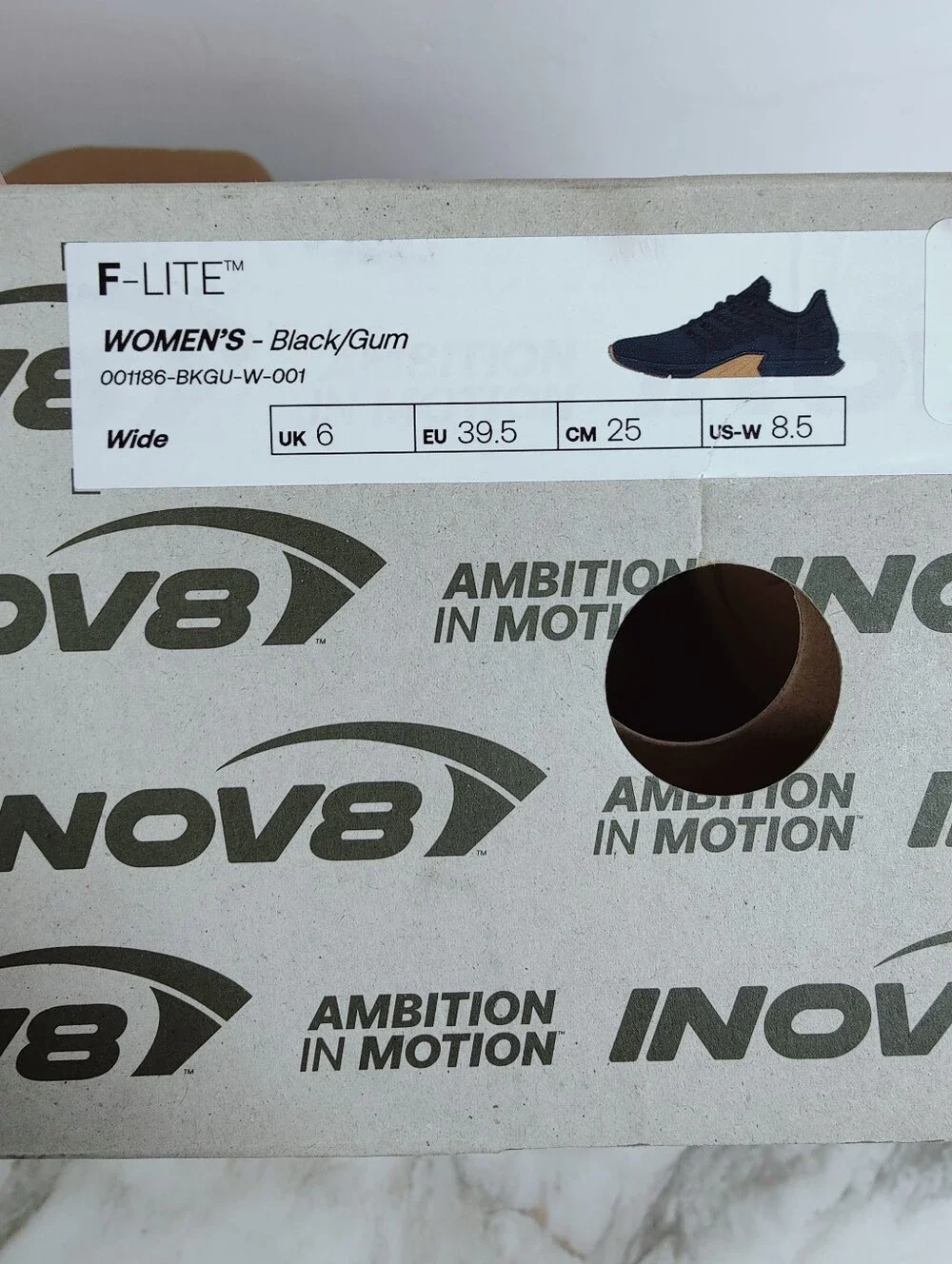 NIB INOV8 F-Lite Max Cross Training Sneakers Wide Fit, Sz 8.5